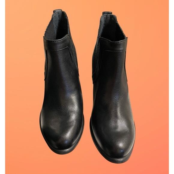 UGG Cobie II Chelsea Boots Black Womens Sz 11 High Heel Leather Booties NEW NWOB - Picture 8 of 12